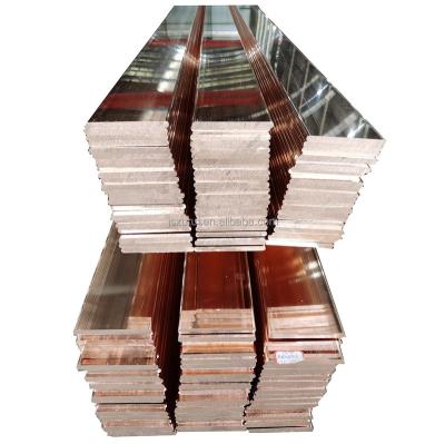 China Electrical Equipment Round Solid Copper Bars Special Purpose For Electrical Equipment Copper Busbar for sale