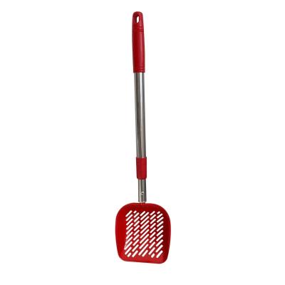 China Sustainable Wholesale High Quality Outdoor Dog Pet Cat Poop Cleaner Animal Red Poop Cleaning Kit Dog Shovel. for sale