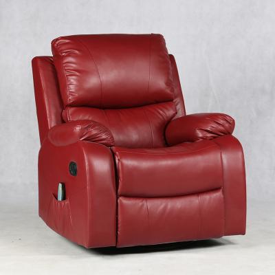 China Chesterfield SOFA Modern European Style Chesterfield SOFA Modern European Style Leather Recliner Single Seater Massage One Seat Movie Lounge Manual Recliner Sofa for sale