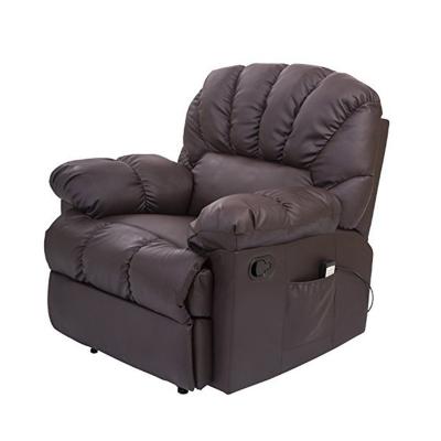 China Adjustable Hot Sales Living Room Furniture Modern Leather Office Leisure Massage Recliner Chair (Height) for sale