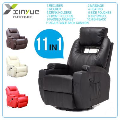 China Chesterfield SOFA Modern Leather Reclining Old Single Person Electric Power Recliner Massage Older Massage Salon Lift Chair Remote Control Sofa for sale