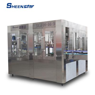 China Pure Beverage Hot Water Beverage Vending Drinking Water Filling Machine for sale