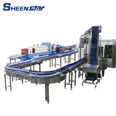 China Hot sale 12000 bph 500ml plastic bottle water filling production machine line of high efficiency for sale