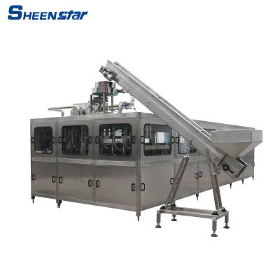 China High Quality Beverage 5 Gallons 20 Liter Bottle Liquid Capping And Filling Labeling Machine for sale