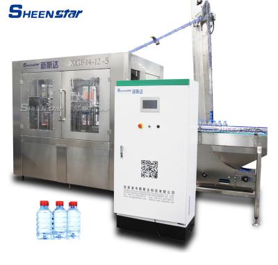 China CE ISO9001 5000bph 500ml PET Bottle Beverage Water Filling Machine For Mineral Water for sale