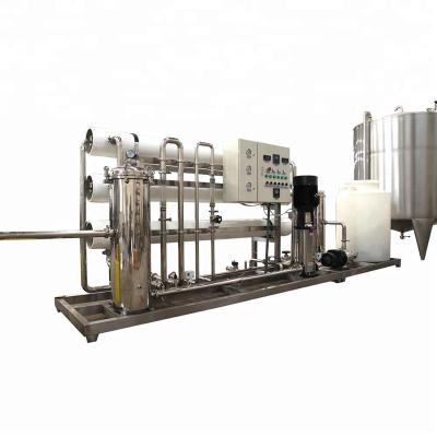 China food & Beverage Plant 2T/h RO Pure Water Processing Machine for sale