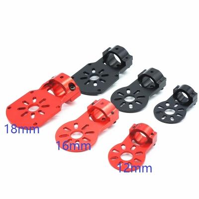 China Vehicles & Remote Control Toys 4PCS 12 /16 /18mm Motor Mount Mount Fixed Low Seat Bracket Bracket For Carbon Tube RC Quadcopter Multicopter Drone Spare Parts for sale