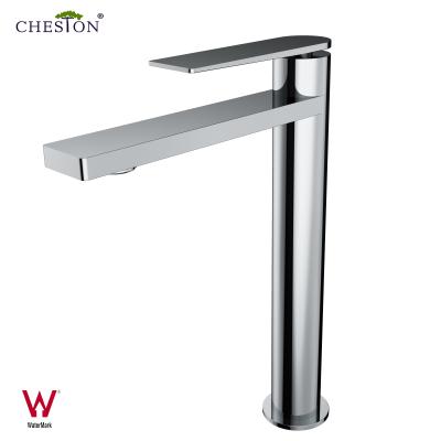 China Faucets China Bathroom Sink Faucet Metered Sanitary Copper Mixer Tap for sale