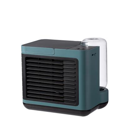 China Portable Small Mini Air Cooler Fan Music Air Cooler Cooling USB Portable Air Conditioner Air Cooler Mini Fan for sale