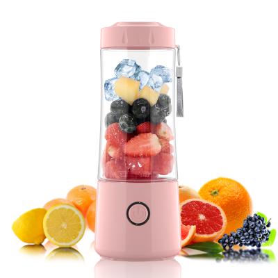 China Ice crushing portable home appliance mini blender/can crush 400ml ice cube fruit usb portable smoothie blender for sale