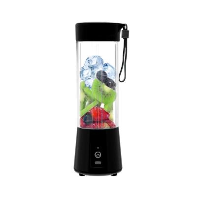 China Ice crushing 6-4 sample 2021 upgraded smoothie 400ml rechargeable fruit usb juicer portable blender for sale