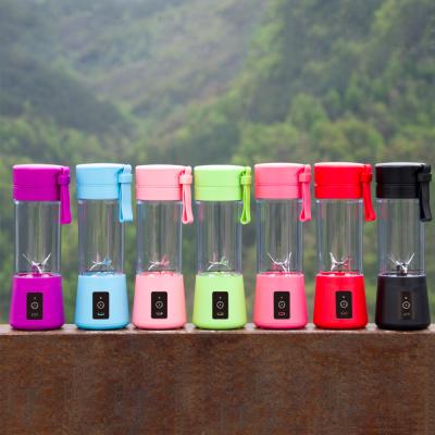 China Citrus Healthy Portable Plastic Crusher Food Blender Mini USB Blender Juicer Bottle Home Appliance Blender for sale