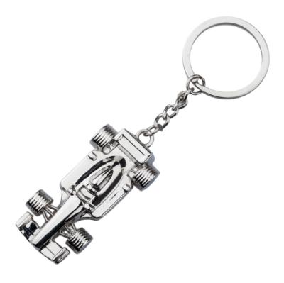 China Plane F1 Wholesale Car Model Auto Parts Racing Car Souvenir Gifts Promotion 3D Metal Key Chain for sale