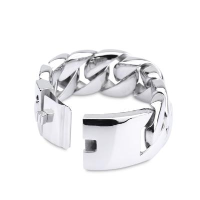 China Mens Womens Bracelets Stainless Steel Link Chain Bracelet Punk Jewelry For Men for sale