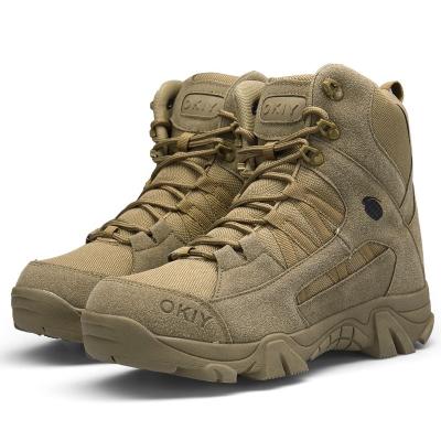 China Fashion Trend OEM Waterproof and Non-Slip Tactical Military Hike Boots for sale