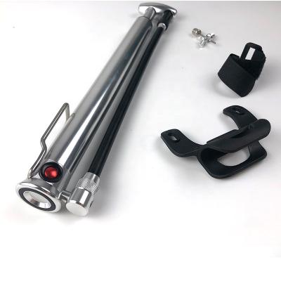 China Inflat Bike Tire Aluminum Alloy Mini Bicycle Foot Pump Portable Bicycle Recycling Compressor for sale