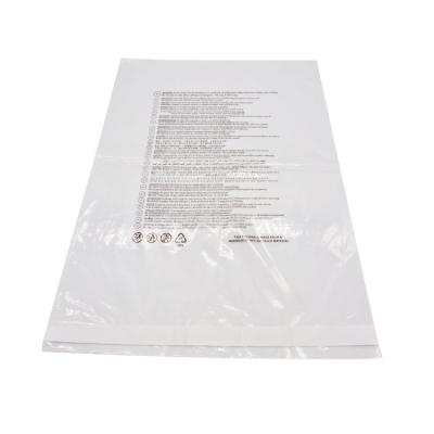 China RCS Recyclable Standard 100% Recycled Custom Design FLAT Self Adhesive Clothing Plastic Bag Envelope for sale