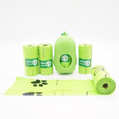 China Recyclable Eco-friendly Compostable Plastic Dog Poop Pet Waste Biodegradable Bag for sale