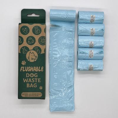 China Custom Eco Friendly Degradable Biodegradable Compostable Recyclable Doggie Poo Dog Waste Poop Bag for sale