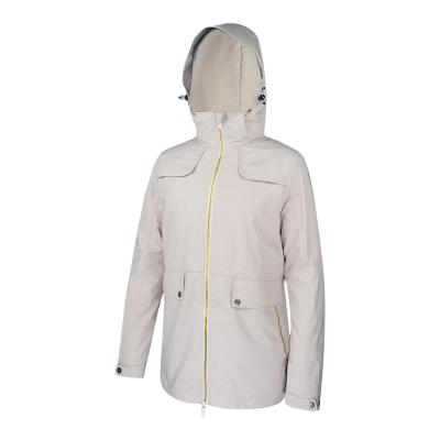 China Breathable Mountain Ski Rain Women Jacket Waterproof Windproof Outdoor Jacket With Taped Seam for sale