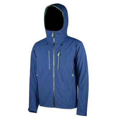 China Men's Waterproof Mountaineering Clothing 3 Layers Softshell Rain Jacket Technical Breathable Waterproof Jacket for sale