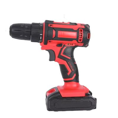 China 24 pcs Accessories Bit cordless electric drill power tool set 21V Lithium Battery Cordless Power Drill 0.8-13mm Chuck for sale