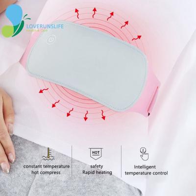 China Waist Loverunslife Waist and Back Massager Hot Massage Belt Professional Electric Hand Held Abdomen Compress for sale