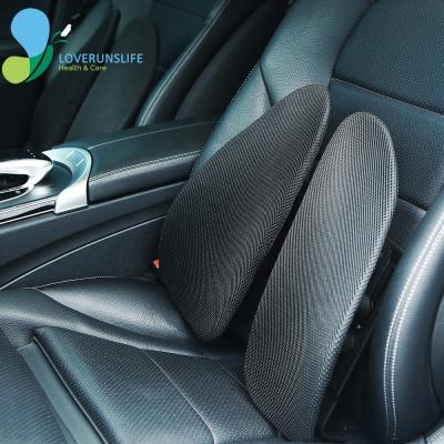 China 2021 Loverunslife Factory Selling Warm Breathable Car Lumbar Support Back Seat Cushion Adjustable Lumbar Cushion for sale