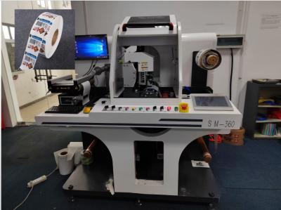 China Hochgeschwindigkeits-Laser-Label-Druckschneidemaschine mit maximalem Rückwickelmeter von 700 mm zu verkaufen