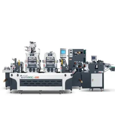 China Max Unwinding Diameter 1000M Sticker Cutting Machine With Die Cutting Precision ±0.1mm for sale