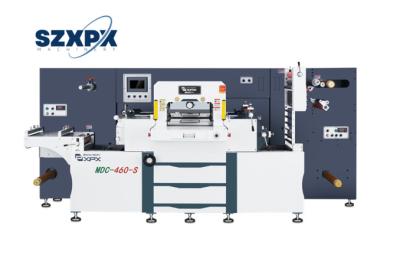 China Geschwindigkeit Flatbed-PLC-Druckschneidemaschine 460 mm Breite 400 m/min Maximalgeschwindigkeit zu verkaufen