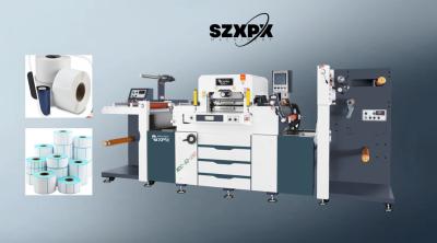 China Professional Gray White Flatbed Die Cutting Machine with Safety Protection System for sale