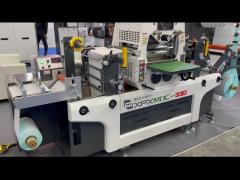 MDC-330 high speed flatbed label die cutting machine