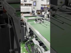 460mm two flatbed stations with IML conveyor