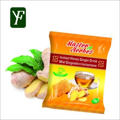 China Tea Drinks Good Quality Instant Ginger Powder Drink With Honey for sale