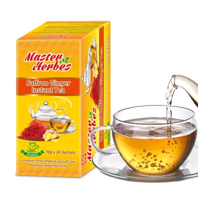 China Instant Saffron Ginger Crystal Ginger Health Drink Tea Drinks for sale