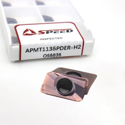 China Milling Insert apmt APMT1135PDER-H2 APKT RPMT RDMT Tungsten Carbide CNC Tool for sale