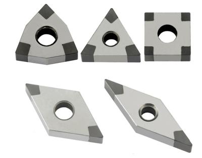 Cina Alto rivestimento PCD Diamond Inserts, CBN Diamond Turning Inserts in vendita