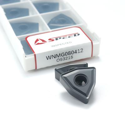 Κίνα Speed WNMG080412 Tungsten Carbide Turning Insert For Wear Resistant Cast Iron προς πώληση