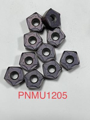 Cina PNMU1205 PNMU0905GNEN-MJ AH120 TUNGALOYS inserti di fresatura strumento CNC per il taglio di carburo di tornio metallico per PNMU in acciaio inossidabile in vendita