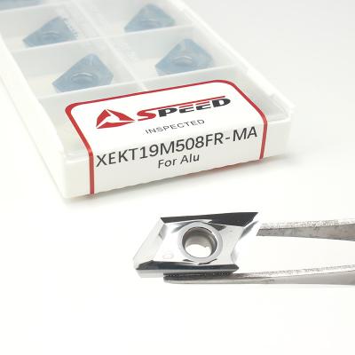 중국 SPEED High Precision Carbide Insert For Aluminum 10pcs XEKT19M508FR-MA Wear-resistant Advantage 판매용