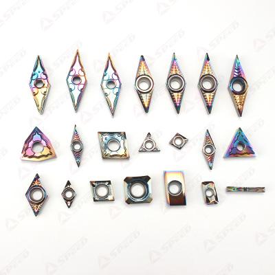 China Carbide Inserts For Aluminum with Polished Coating CCGT DCGT APGT TCGT RCGT en venta