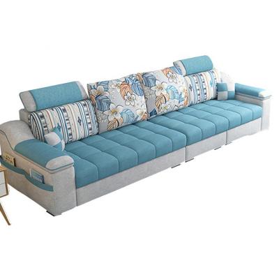 China Other Home Direct Modern Furniture 4 Color Multi Functional Antique Art Factory Supply Double Seaters Sectional Sofa for sale