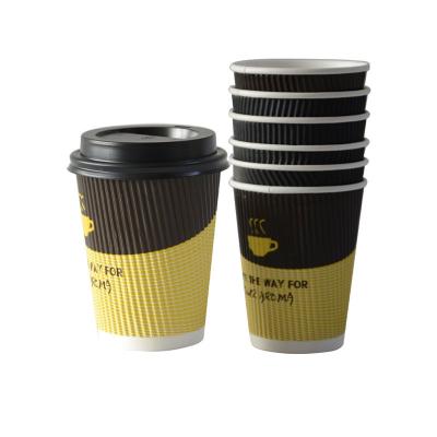 China Singal double wall coffee container paper cup for coffee water juice for sale