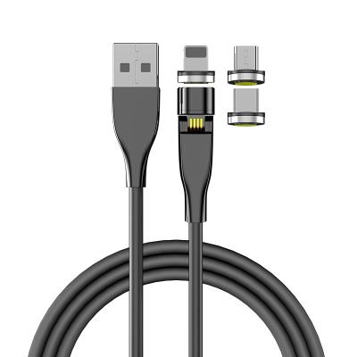 China Convenient Customize Logo Mobile Phone3 Long 1m 2m 3m in 1 Usb Magnetic Cable for sale