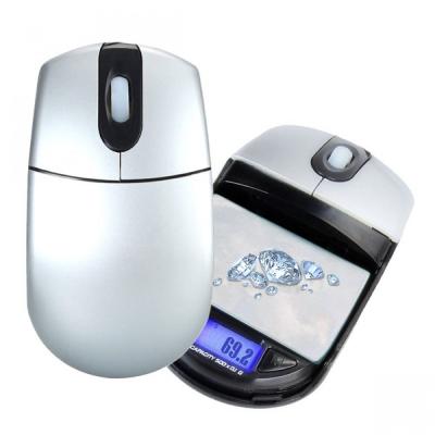 China WITH COVER Multi-Function 2 in 1 Portable Jewelry Scale USB Mouse 500g/0.1g Real Pocket Scale Weighing Tools Battery NOT Included for sale