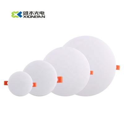 China LED Panel Light China Factory Cheap Price Round Adjustable&Frameleddless Small Panel Lights for sale