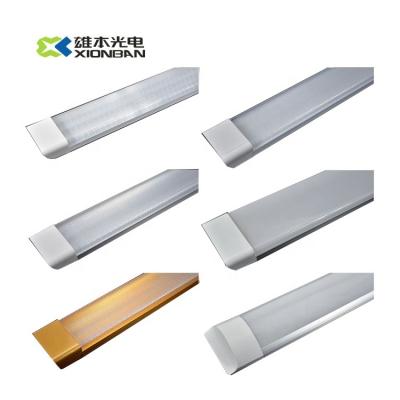 China Factory direct high quality residential led 1200mm linear light aluminum boby led batten light 1ft 2ft 3ft 4ft for sale