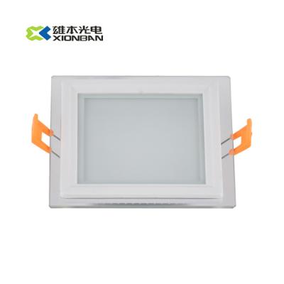 China Modern Square Glass Led Down Light Housing Linear Square Down Light 15w Down Light for sale