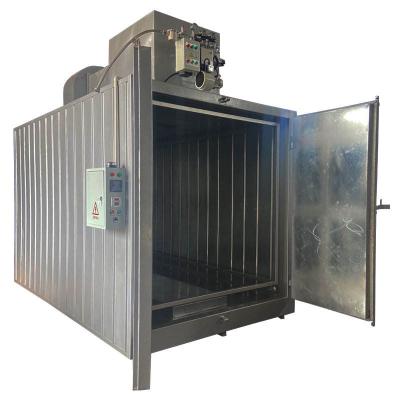 China Building Material Stores Ailin Factory Price Gas Heating System Industrial Batch Painting Drying Oven Powder Coating Curing Oven for sale